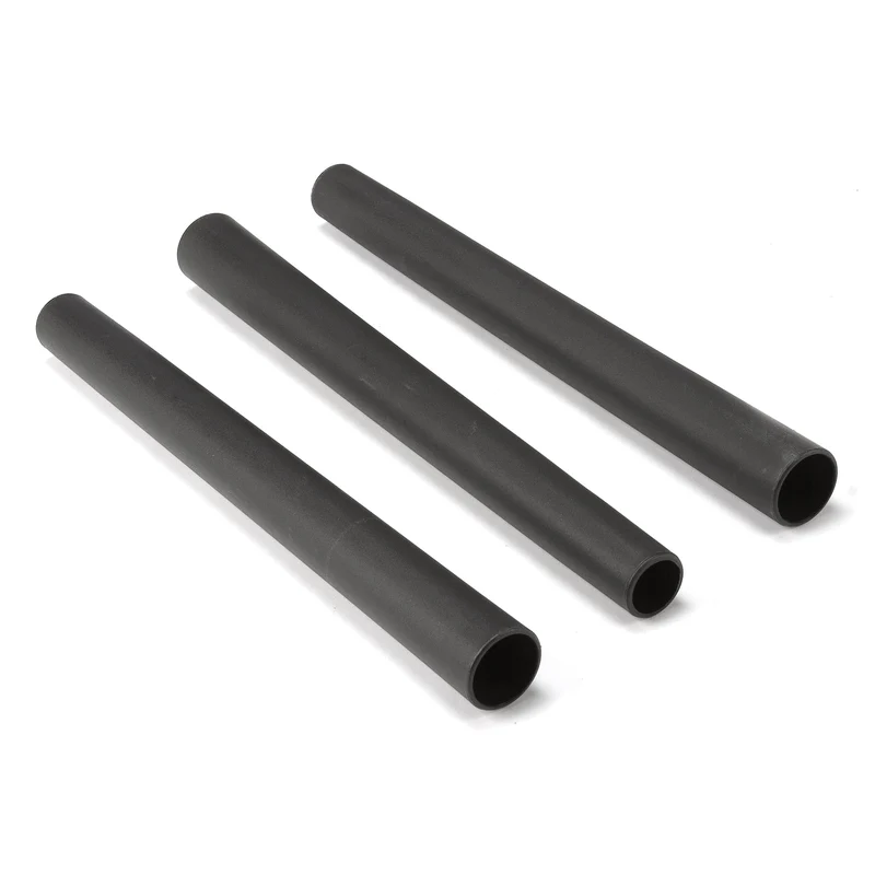 Replacement For Shop-Vac 9061400 1.25 Inch Diameter Extension Wands, 3-Piece Set, Durable Black Plastic, Ideal for Extended Reach With 1.25 Inch Hoses