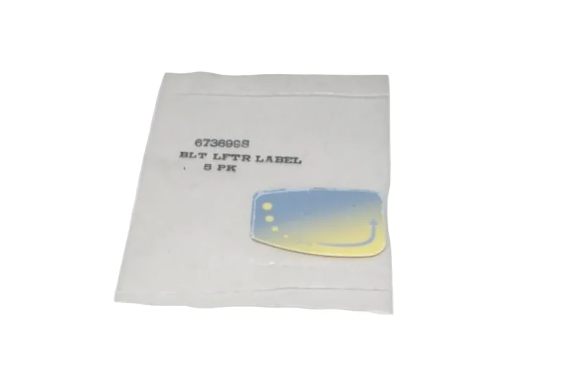 Label, Belt Lifter, Kirby Gen 6, 5PK Vacuum #673699S