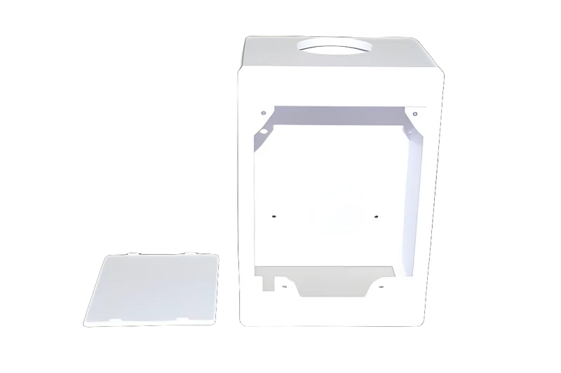 Hide-a-hose Mounting Box, White, Hide A Hose 6000 Vacuum #HS600050W