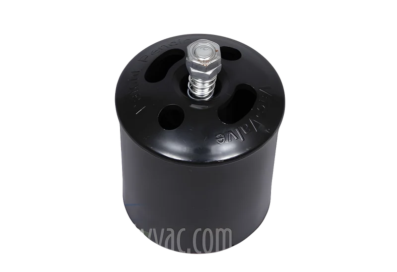 Fit All, Central Vac Bleeder Valve, Black, Central Vac Systems Vacuum #10002-BK