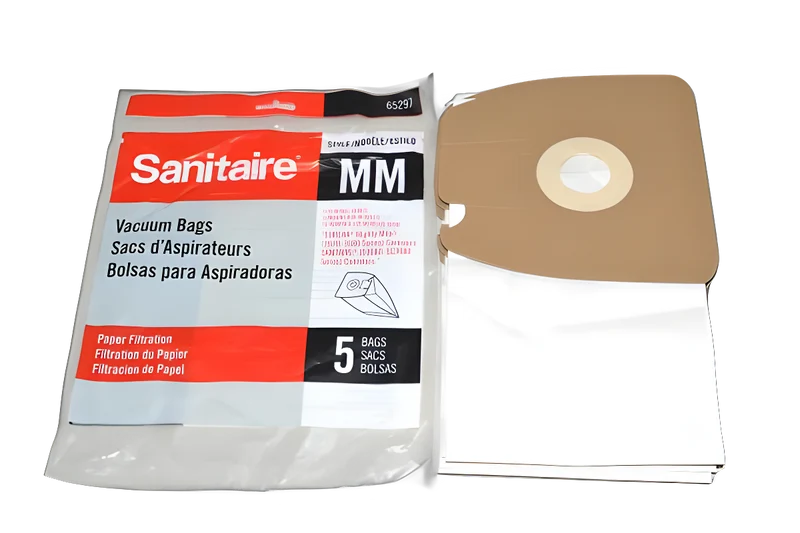Eureka,sanitaire Paper Bags Sanitaire Mm, 5PK, Mighty Mite, 1 Ply Vacuum #65297
