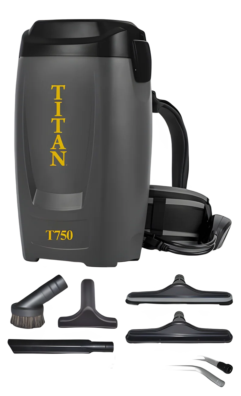 Titan T750 Back Pack Corded 6qt 1 1/2 Deluxe Tools Bags 17 2430 07 #T750