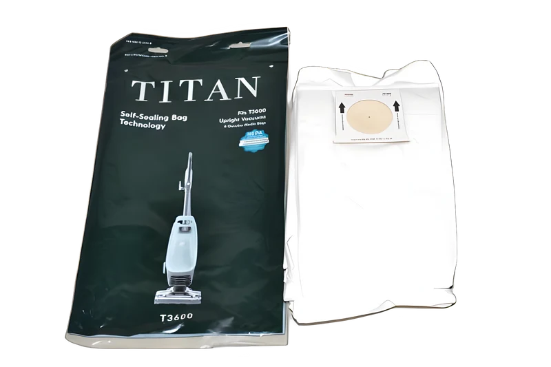 Titan T3600 Upright Vacuum Paper Bags 6pk #3600-H