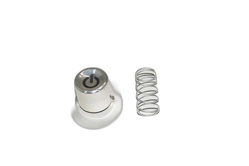 Oreck LW100 Magnesium Power Button with Spring #83047-01
