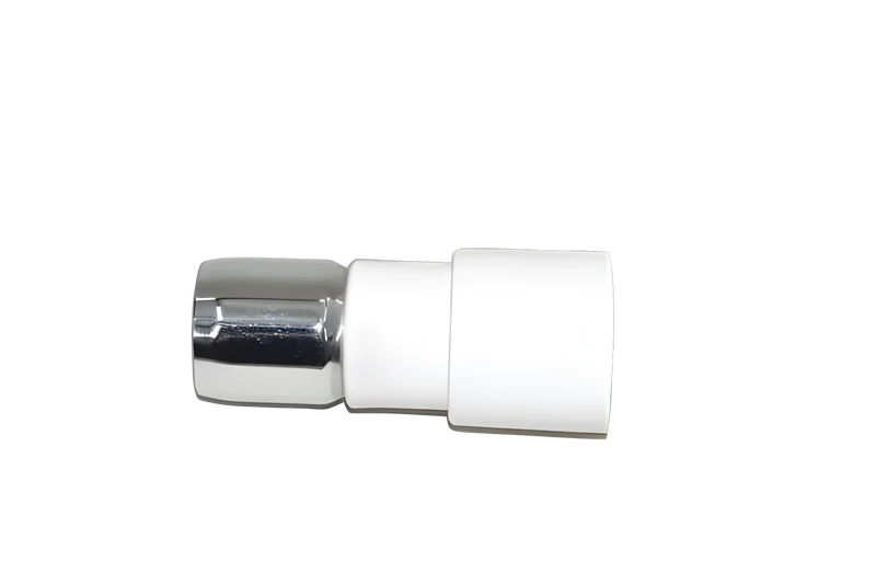 Fit All Central Vac Connector W/1 1/4 Cuff Grey #FA3816-2