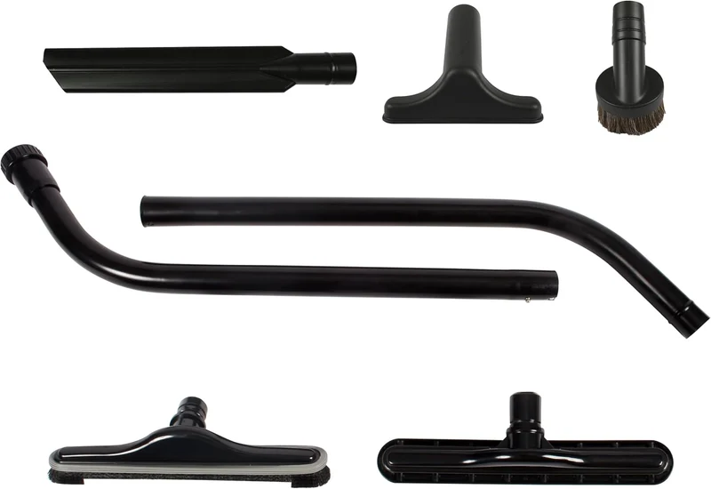 Backpack Vacuum Attachment Kit with EZ-Glide Tool, 14" Floor Brush, and 2-Piece S-Wand