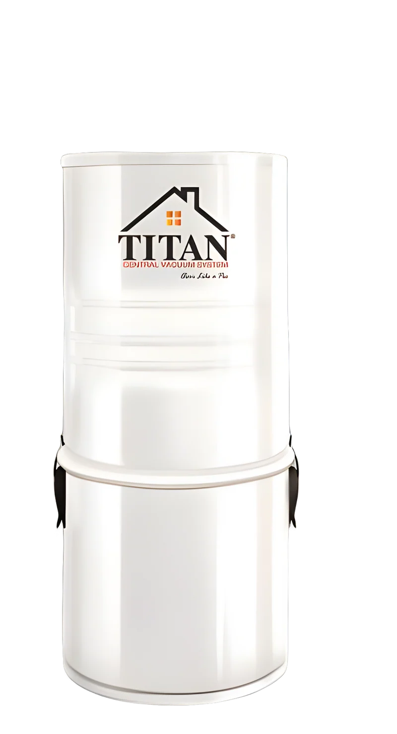 Titan TCS4792 Central Vac 5000 Sq Ft 56 Decibals140 Water Lift #TCS-4792