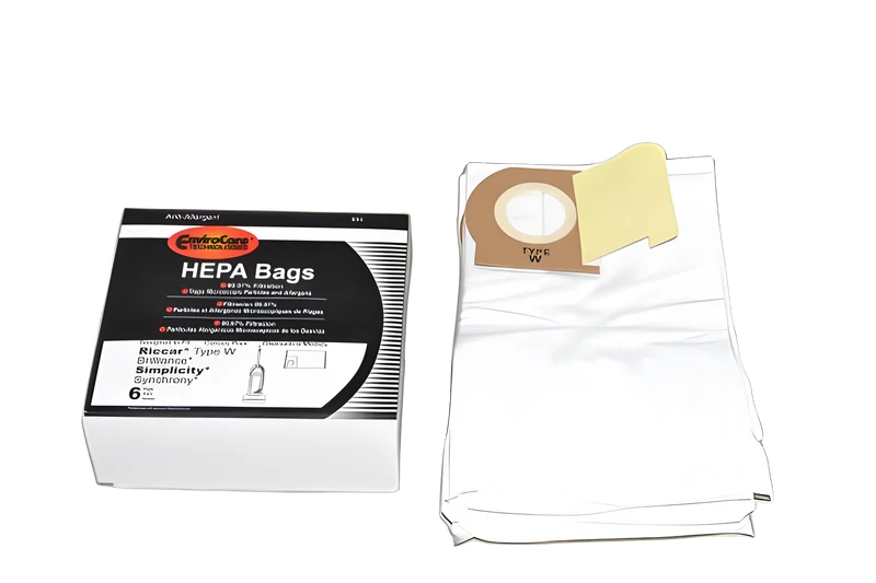 Simplicity/Riccar Paper Bags Riccar, W, Brilliant, Simplicity, Synchrony Style "W" 6PK #85
