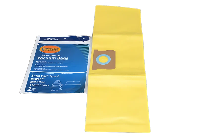 Shop Vac 4 Gallon Micro Filtration Paper Bags 2pk #771