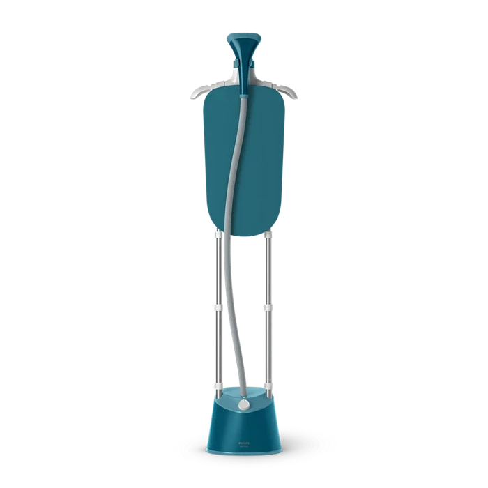Philips 1000 Series Stand Garment Steamer, 1800W, 1.8L Tank, Blue, STE1040/26