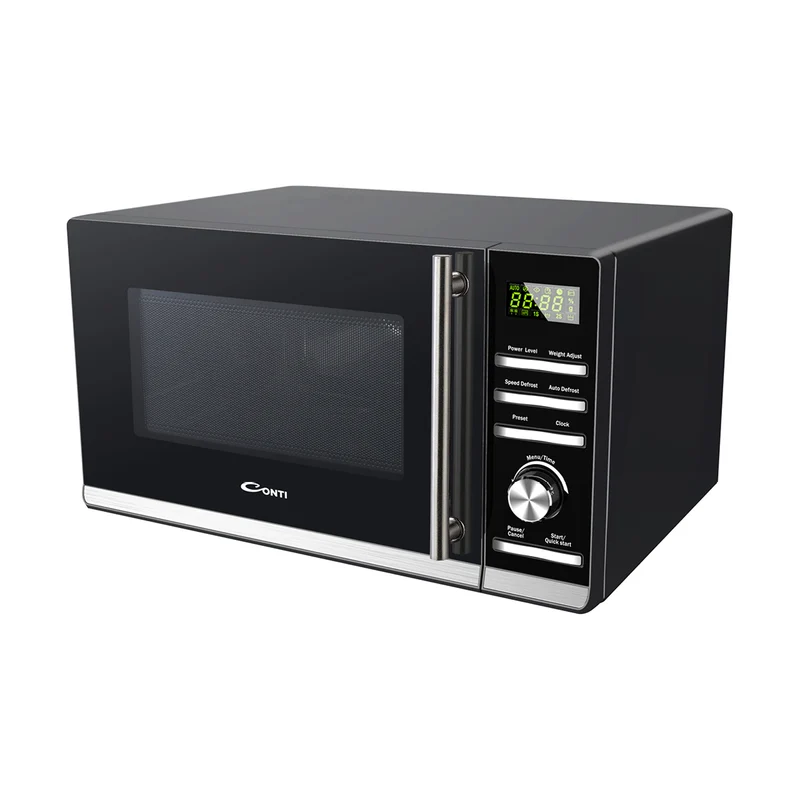 Conti 1500W 38L Microwave Oven, 6 Preset Menus, Black MW6038-B