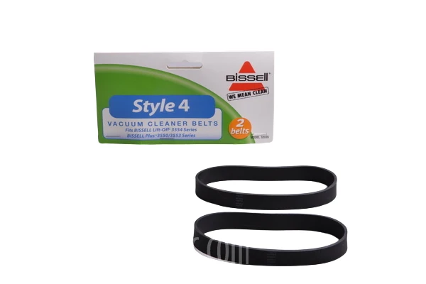 Bissell 32035, 010-0601 Style 1 & 4 Belts - Genuine - 2 Pack