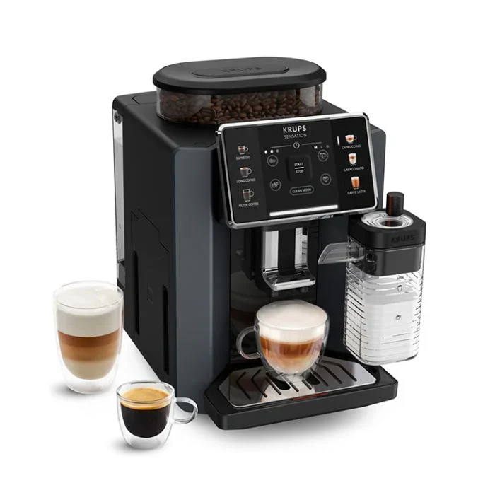 Krups Sensation Milk EA912B10 Super-Automatic Coffee Machine