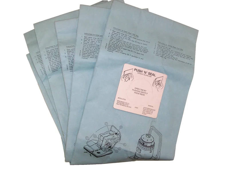 Bissell Wide Area Vacuum Bags - 332844 - 5/pk