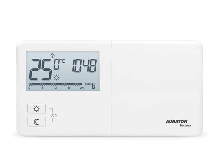 Savait., program., laidinis termostatas AURATON TUCANA, 2025