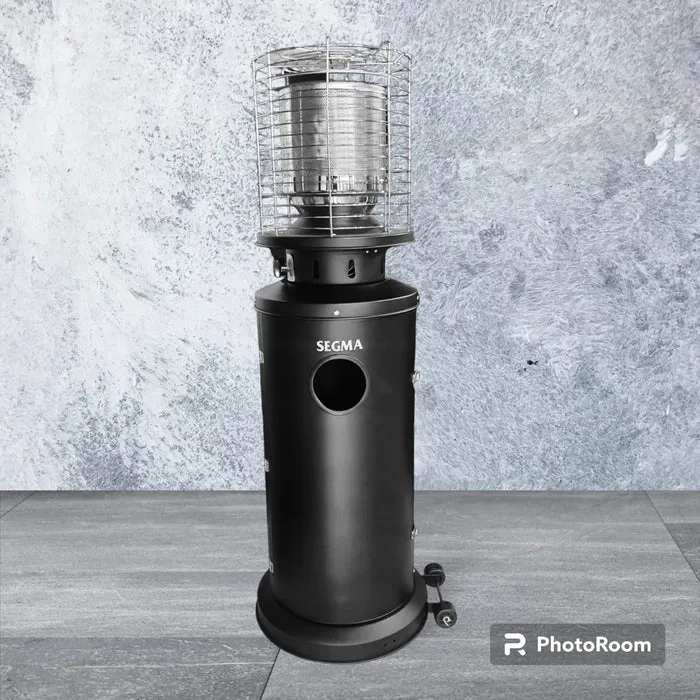 SEGMA Indoor/Outdoor Black Heater – Powerful and Stylish