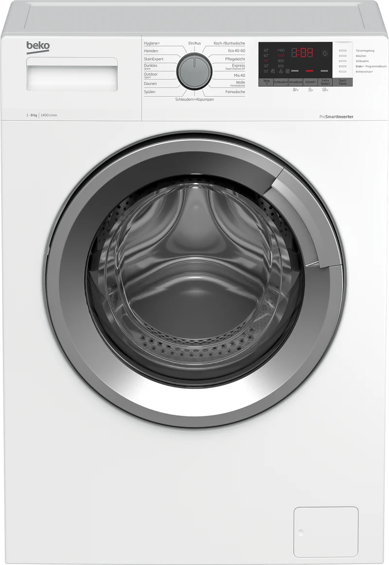 Beko WMO822A tvättmaskin Frontmatad 8 kg 1400 RPM Vit