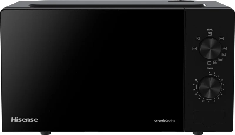 Hisense 741470 mikrovågsugn Svart Kombinationsmikrovågsugn Bänkdiskmaskin 20 l 700 W
