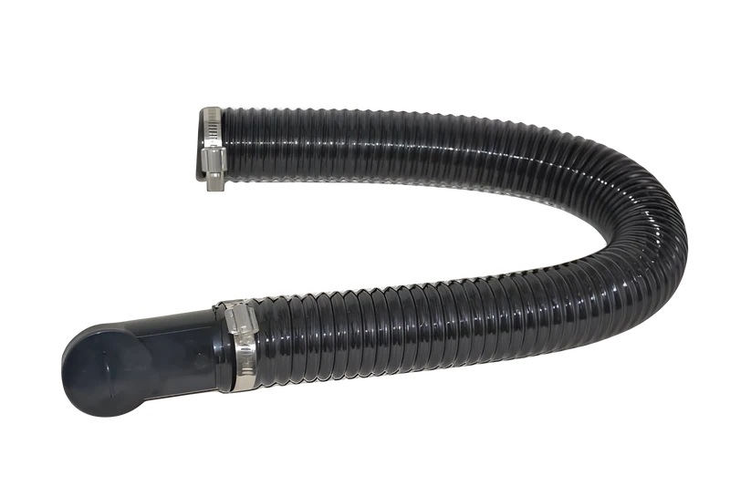 Plastiflex Vac Pan Install Kit Hose W/Adapter Flexible Valve Extension #VPROUGHIN