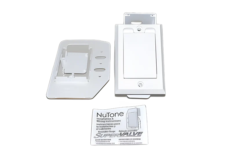 Nutone Central Vac White Inlet Valve #CI358W