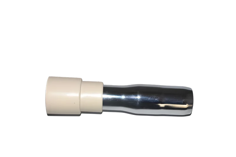 Nutone Wall End W/Crushproof Cuff White Central Vacuum #FA3806-1