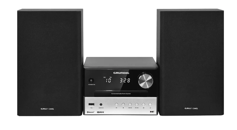 Grundig CMS 3000 BT DAB+ Hemmaljud mikrosystem 30 W Svart