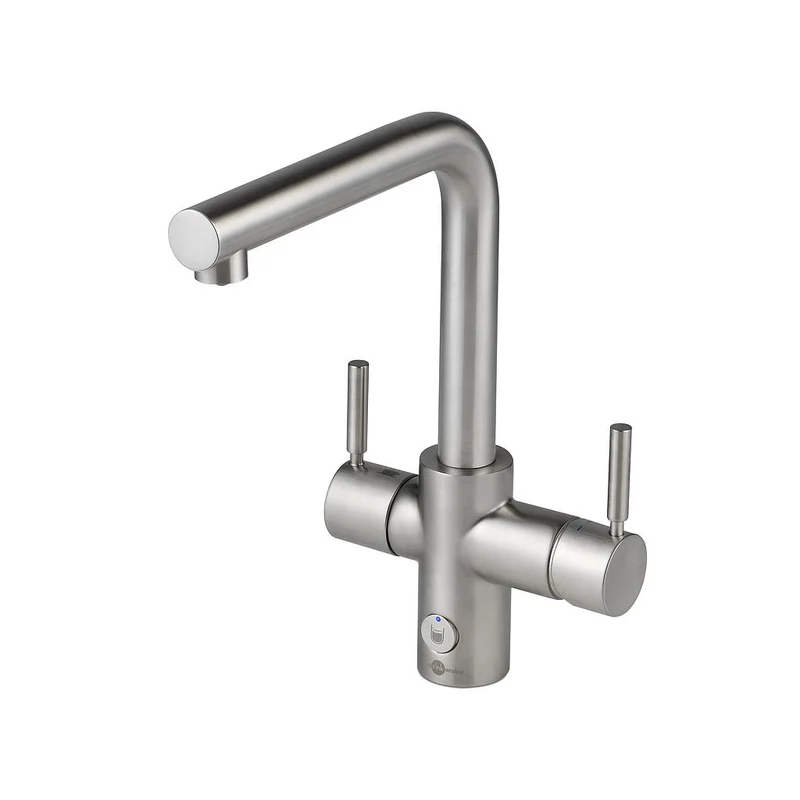 L-shape 4N1 Tap Brushed Steel 4N1LBS