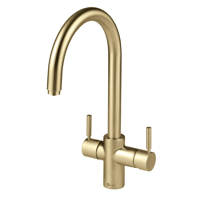 J-shape 3N1 Tap Brushed Gold J3N1BG