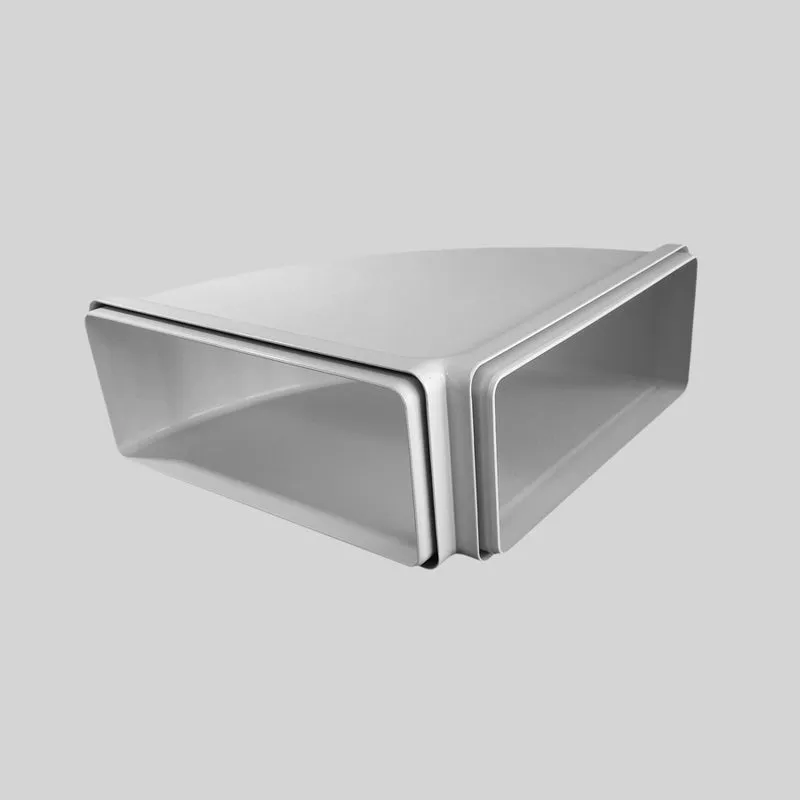 Horizontal Rectangular Bend 90 deg. 220x90 mm