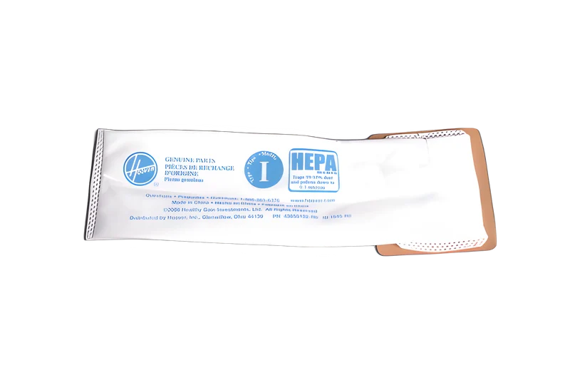 Hoover Type I HEPA Bag Individual, 2 Pack #985059002