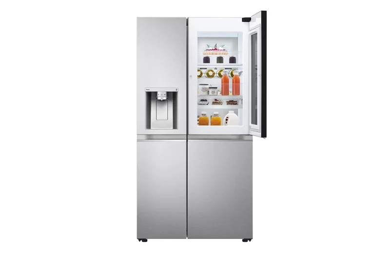 LG Side-by-Side Refrigerator 598L Silver InstaView (GCX-287TVSI)
