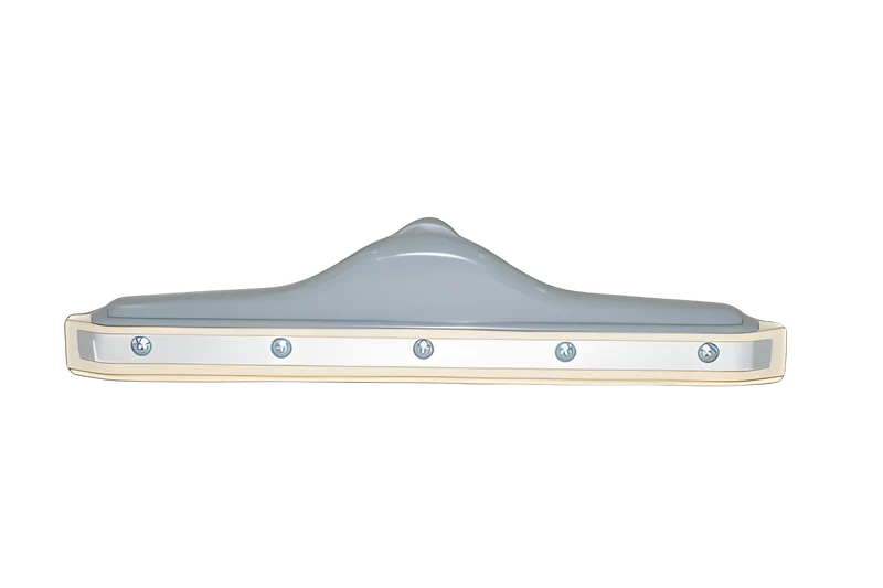 Fit All Commercial Squeegee Tool 1 1/2'' Rubber Blades #5455NR