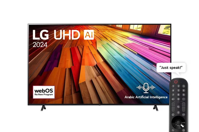 LG 86" UHD UT80 4K Smart TV – AI Magic Remote, HDR10, webOS24