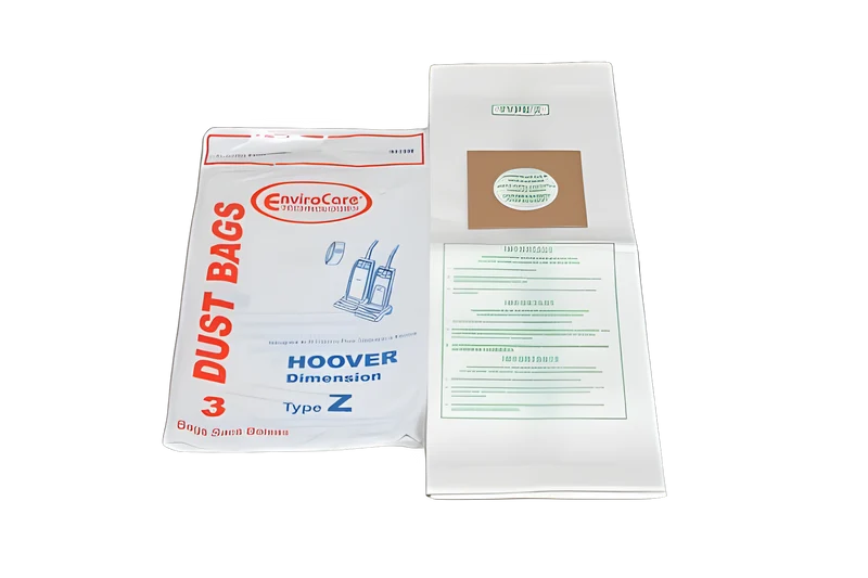 Hoover Z Paper Bags Single Wall 3PK Envirocare Vacuum #857SW