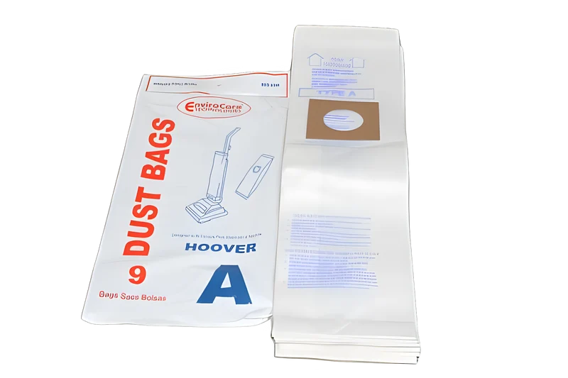 Hoover Upright Envirocare Type A Paper Bags 9pk 2 Ply Repl #809-9SW