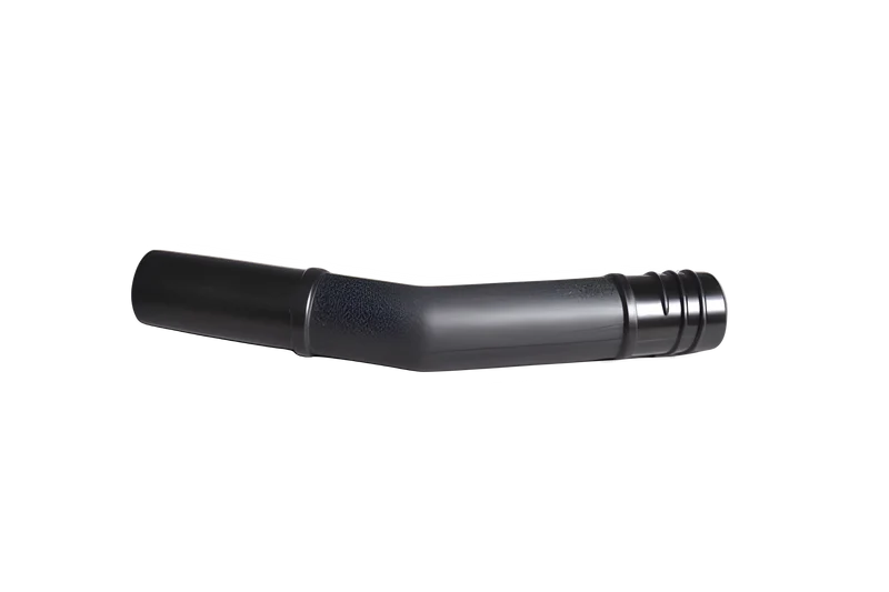 Fit All Residential Curved Hose End Black W/Threads/Plastic #BTA-115C111
