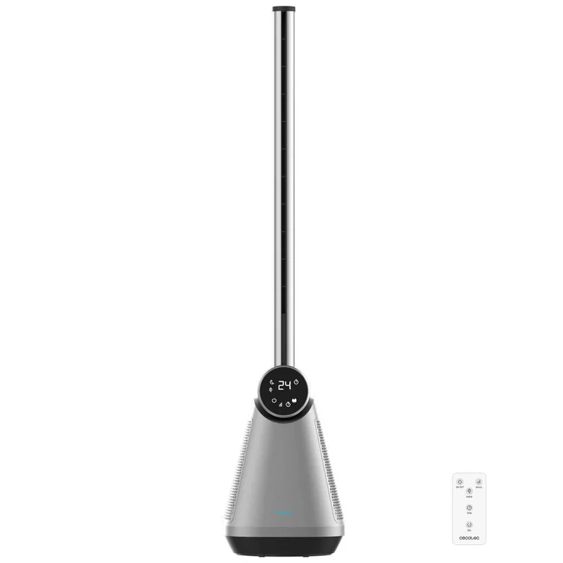 Cecotec EnergySilence 9890 Skyline Bladeless Dark Tower Fan 50W 39"