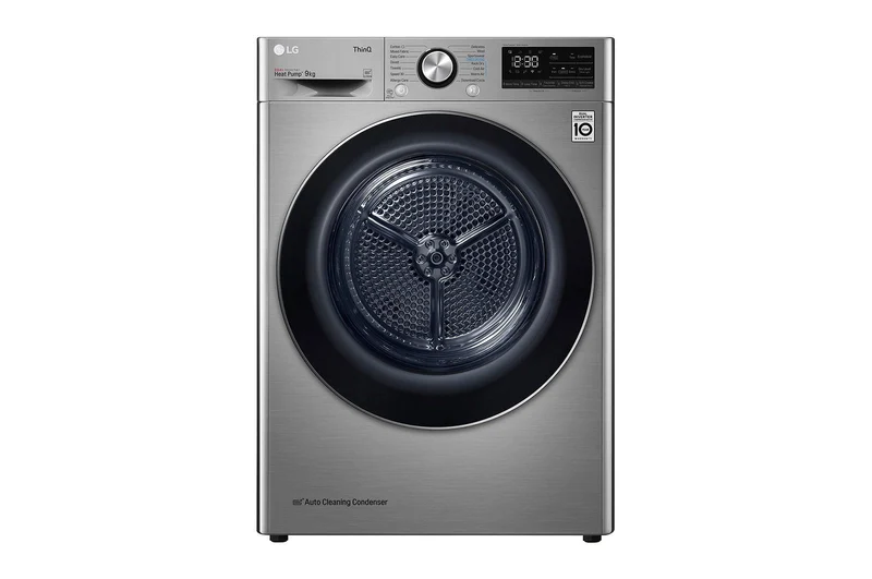 LG Heat Pump Dryer 9kg - Dual Inverter, A+++, Silver