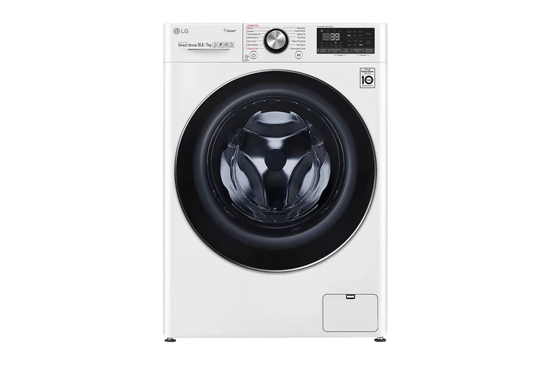 LG Washer Dryer Combo 10.5kg/7kg - AI Direct Drive, Steam, White