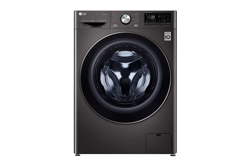 LG Washer Dryer Combo 9kg/6kg - AI Direct Drive, Steam, Black