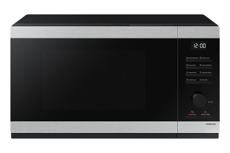 Samsung MS32DG4504ATSG Solo Microwave Oven 32L Silver — Power Defrost Home Dessert