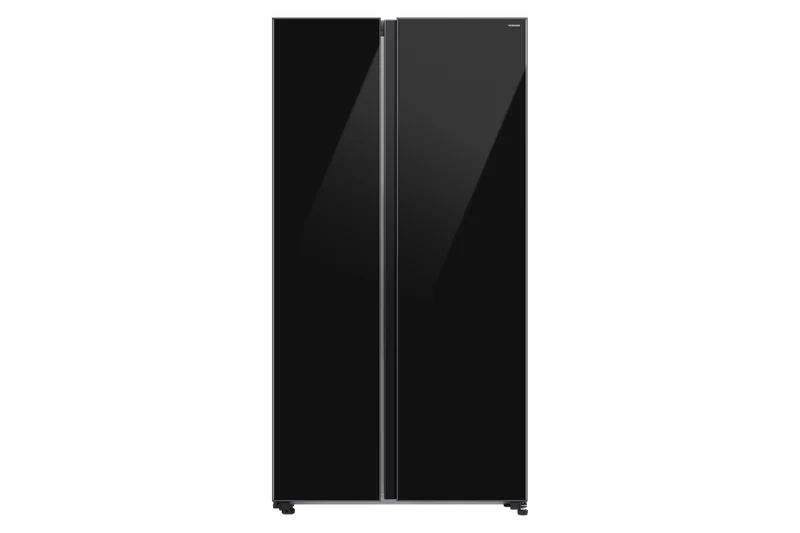 Samsung RS70F65Q1BLV Side by Side Refrigerator 654L CleanBlack — Bespoke AI Energy