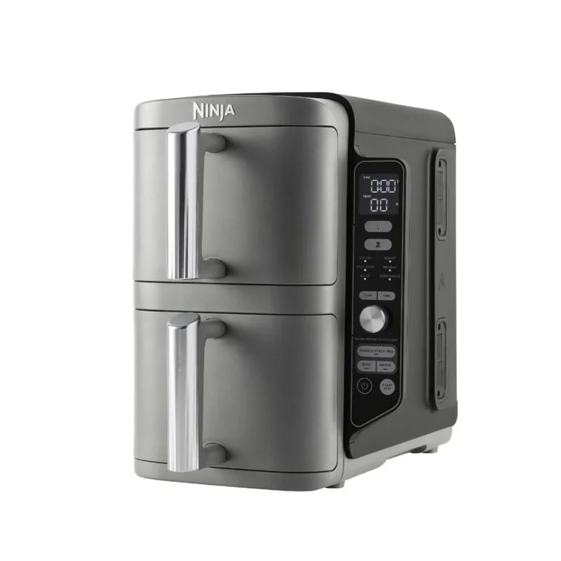 Ninja DoubleStack XL SL400ME 2-Basket Air Fryer – 9.5L Dual Drawer, 2470W