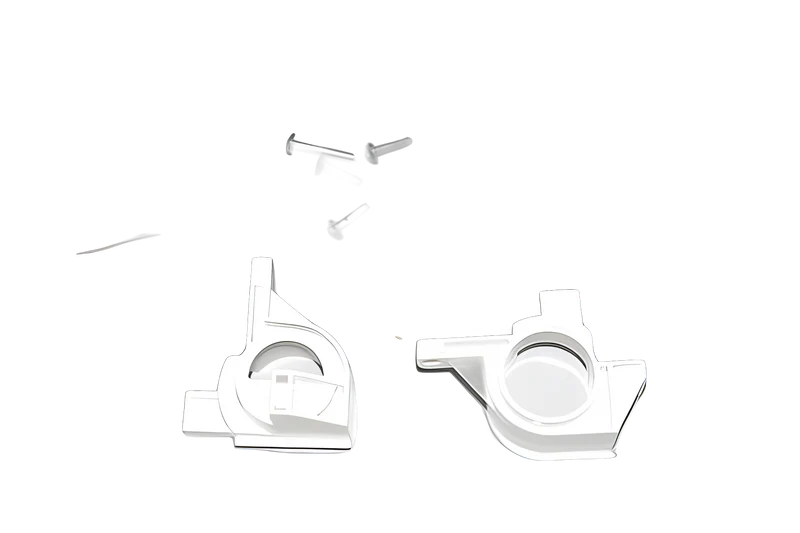 Hoover Trunnion Cover Set with Screws Left / Right #412007001