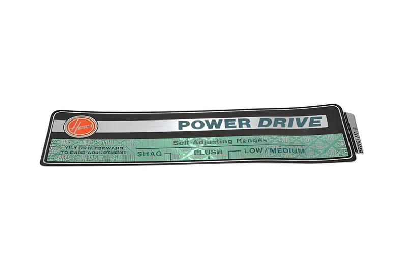Hoover Hood Nameplate HVR 3105 (Green) Vacuum #52115117
