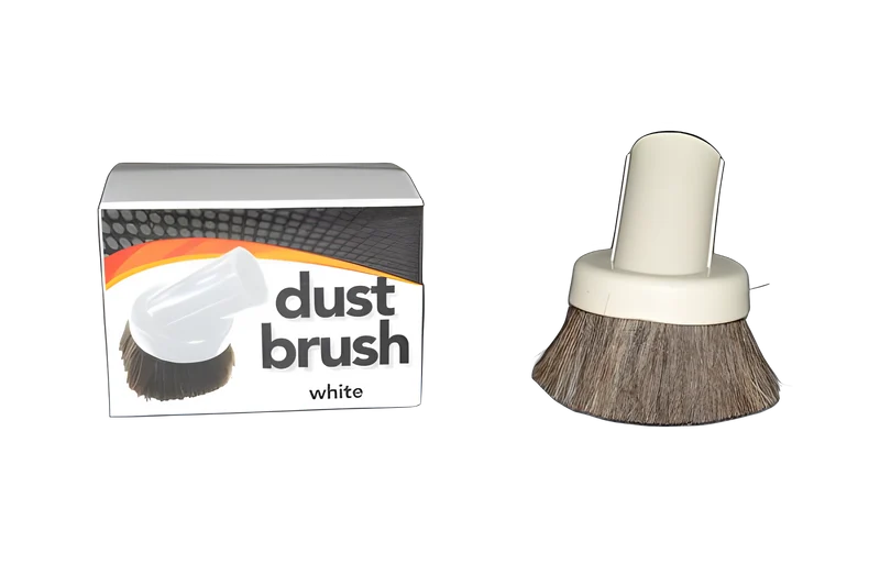 Fit All Residential Delux1 1/4 Inch Dust Brush Horse Hair White #32-1600-97