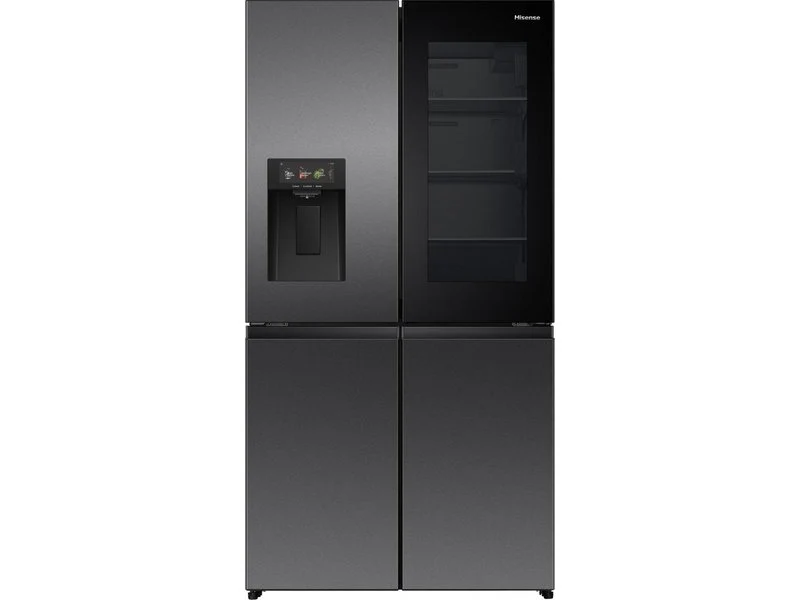 Hisense RQ600P7SKE French Door Refrigerator 615L - Black