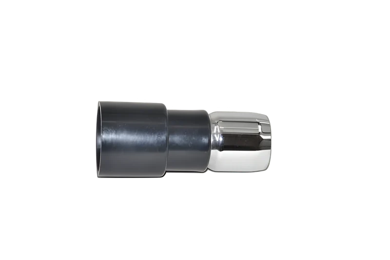 Fit All Central Vac Wall Adapter W/Black Cuff, Crushproof Vacuum #CH-FA3816-6