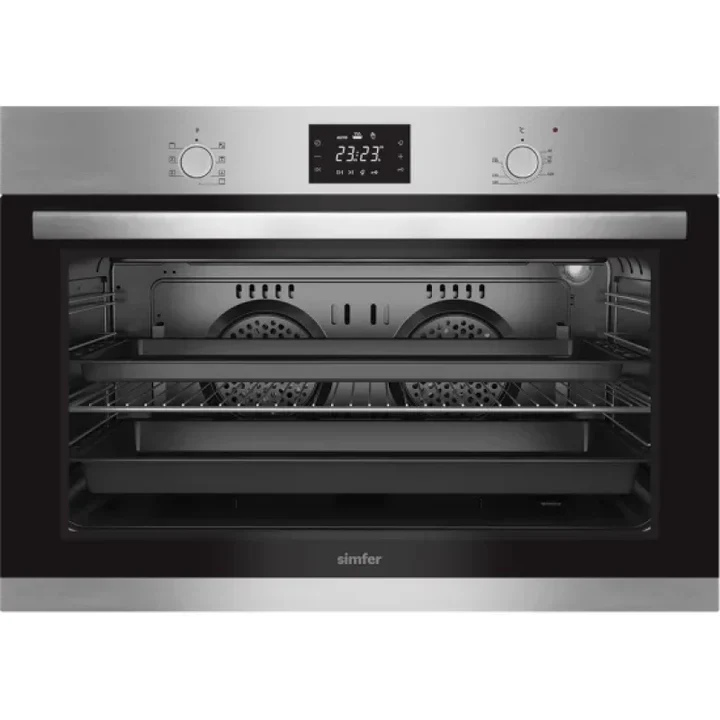 Simfer B9300CMRIM Built-In Gas Oven | 90cm | 95L | Double Turbo Fan | FFD Safety | Stainless Steel