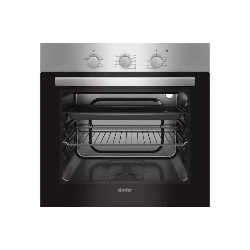 Simfer B6300 CMRIM 60cm Built-In Oven | Gas & Electric | Digital Display | Fan | Full Feature